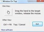 Come mettere finestra sempre primo piano Windows