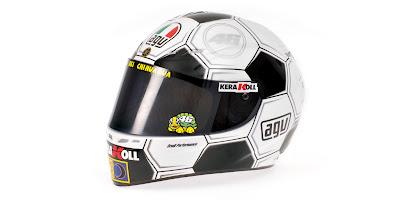 Agv GP-Tech V.Rossi Barcellona 2008 L.E. 999 pcs by Minichamps