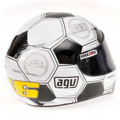 Agv GP-Tech V.Rossi Barcellona 2008 L.E. 999 pcs by Minichamps