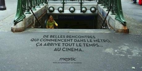 Meetic comunica in Metropolitana... :-)