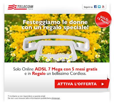 Telecom italia festeggia le donne