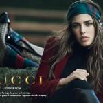 Charlotte Casiraghi posa per Gucci - Campagna Forever Now