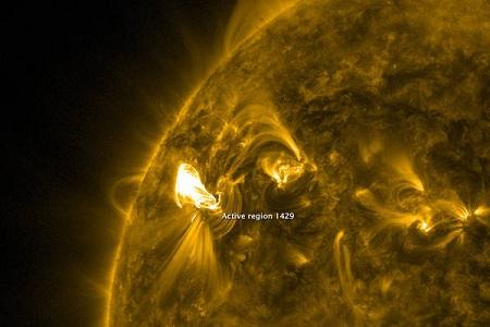 sole3 Nuova eruzione solare | VIDEO