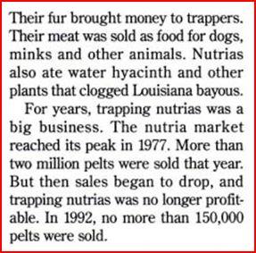 NUTRIA BUSINESS