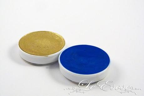 Kryolan_Aqua Color_Gold and Blue