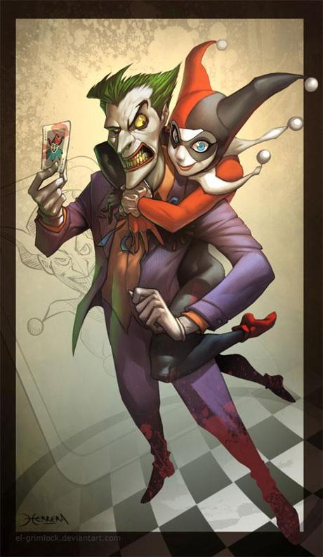 fantastiche illustrazioni joker