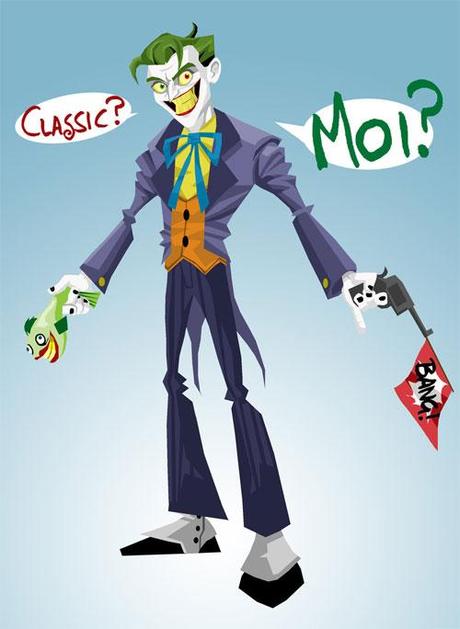 fantastiche illustrazioni joker