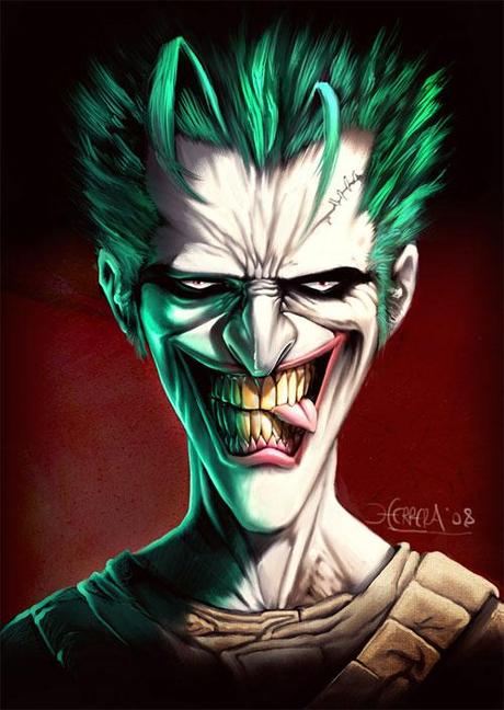 fantastiche illustrazioni joker