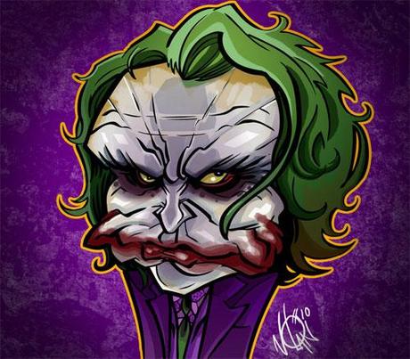 fantastiche illustrazioni joker