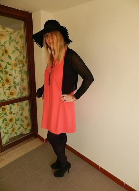 ‘60s style swing dress: my outfit for Emporio Armani Fashion Show