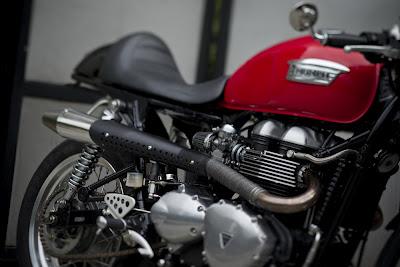 Triumph Thruxton by Benjie's Cafe Racers