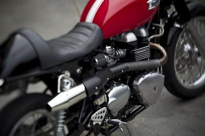 Triumph Thruxton by Benjie's Cafe Racers