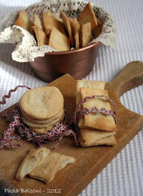 Crackers a lievitazione naturale.