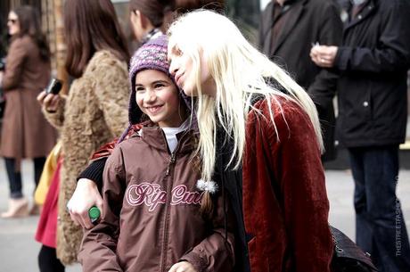 In the Street...Models Off-Duty...Aline, Paris Fashion Week