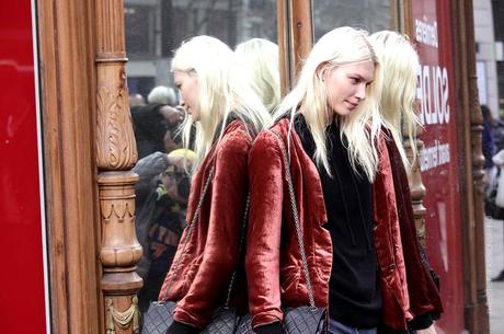 In the Street...Models Off-Duty...Aline, Paris Fashion Week