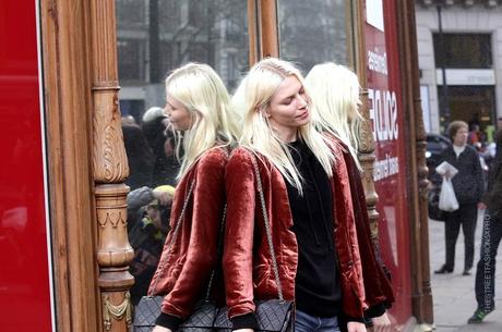 In the Street...Models Off-Duty...Aline, Paris Fashion Week