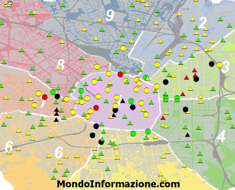Mappa Parcheggi Milano 600x486 Mappa dei Parcheggi a Milano