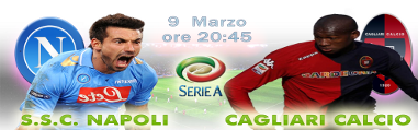 Napoli – Cagliari Diretta Live Streaming Venerdi 9/3/2012