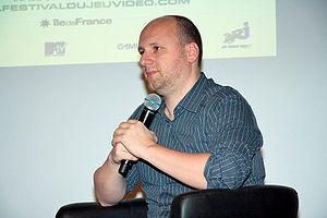 English: Conference with David Cage at Festiva...