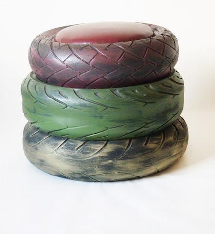 Oradesign e il pouf tricolore