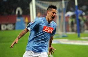 Live-Napoli 3 Cagliari 1 gol di Hamsik e Cannavaro e autore Astori video gol