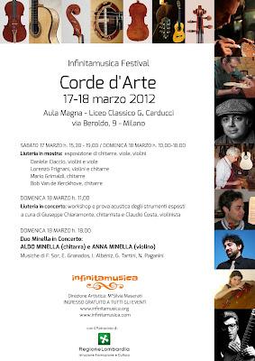 Infinitamusica Festival Corde d'Arte 17-18 marzo 2012