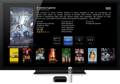 La nuova Apple TV