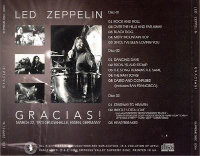 Led Zeppelin - 1973-03-22 - Gracias