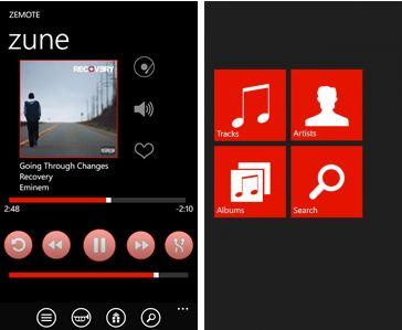 Controllo in remoto di Zune con Zemote 2.2