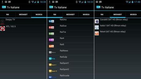 tvitaliane 2 3952 Guardare la televisione su Android