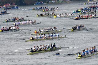 The Head of the River Race! Il Tamigi si popola di canoe da tutto il mondo!