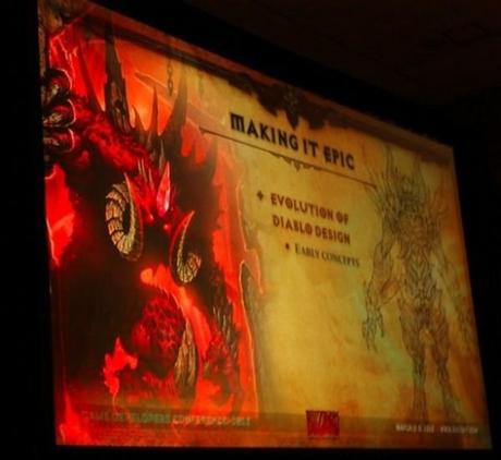 Diablo III e gli artwork del boss finale alla GDC 2012