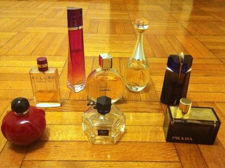 Some of my favorite perfumes