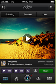 Viddy per iPhone: un App come Instagram per i video