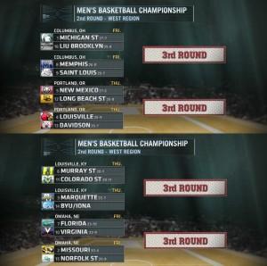 Ncaa: ecco svelato il bracket