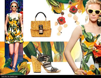 Dolce & Gabbana fashion-vegetables p/e 2012