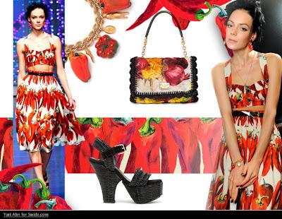 Dolce & Gabbana fashion-vegetables p/e 2012