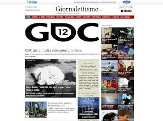 GDC: UN RIASSUNTINO, SU GIORNALETTISMO