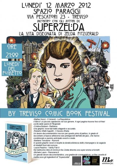 Superzelda, con gli autori Tiziana Lo Porto e Daniele Marotta a Treviso