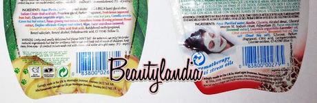 Maschere viso in bustina Montagne Jeunesse