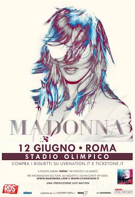 Madonna allo Stadio Olimpico - Roma 12 giugno 2012