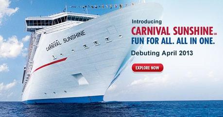 Maxi restyling per Carnival Destiny. Sarà la nuova Sunshine.