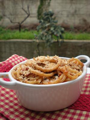 Spaghetti alla Chitarra con Alici e Pomodorini Agromonte