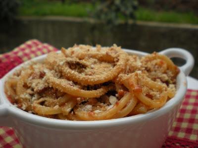 Spaghetti alla Chitarra con Alici e Pomodorini Agromonte