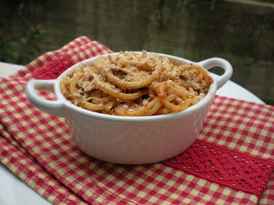 Spaghetti alla Chitarra con Alici e Pomodorini Agromonte