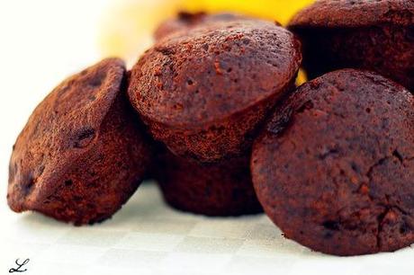 Muffins al doppio cioccolato con un pizzico di peperoncino...