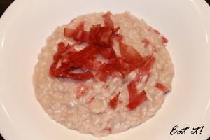 Risotto bresaola e bitto