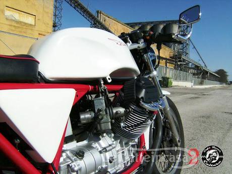 Lefatteincasa 2 : Guzzi 1000 SP  by Andrea