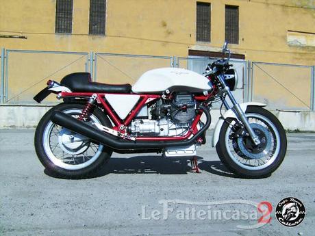 Lefatteincasa 2 : Guzzi 1000 SP  by Andrea