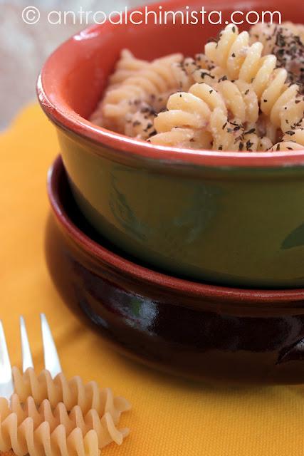 Fusilli con Ricotta e Salsicce